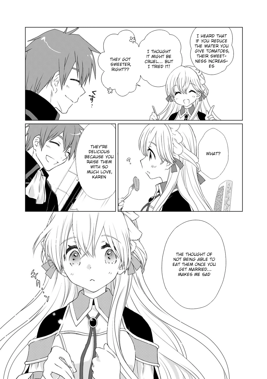 Cheat Home Garden — Maybe I’m the real Spirit Princess, but I’ll just farm. Chapter 1 Page 9